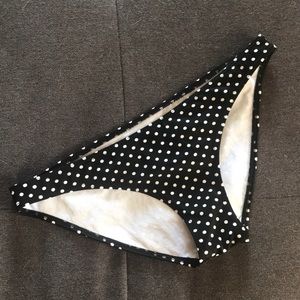 Polka dot bikini bottom